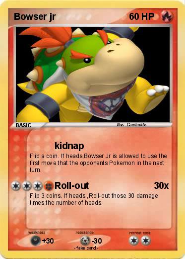 Pokemon Bowser jr