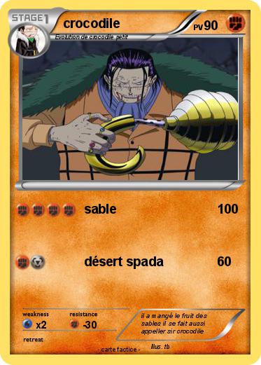 Pokemon crocodile