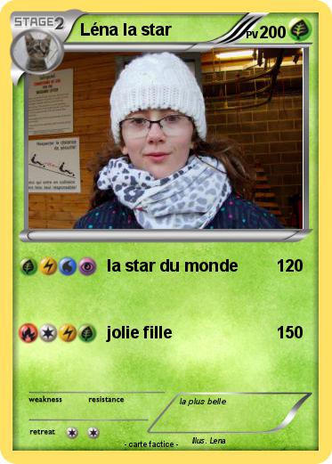 Pokemon Léna la star