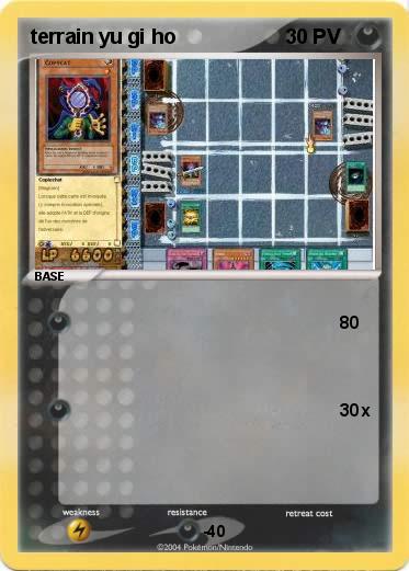 Pokemon terrain yu gi ho 
