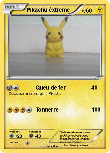 Pokemon Pikachu èxtrême