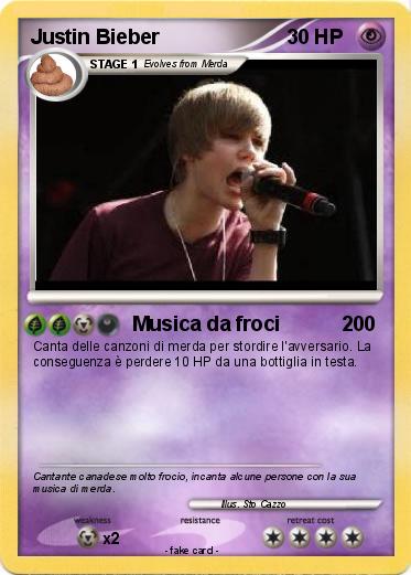 Pokemon Justin Bieber