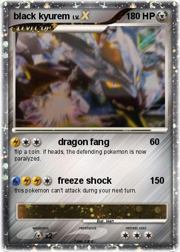 Pokemon black kyurem