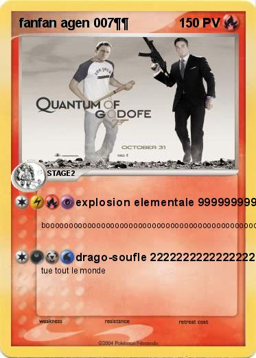 Pokemon fanfan agen 007¶¶