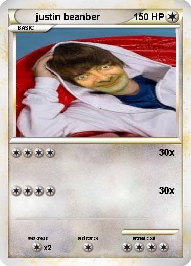 Pokemon justin beanber