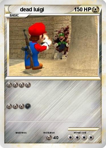 Pokemon dead luigi