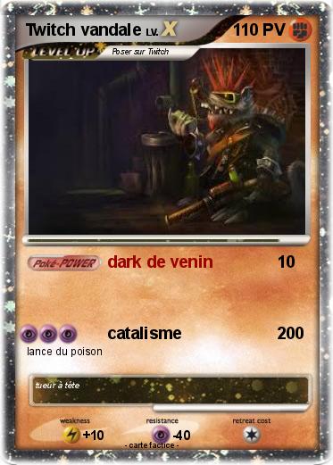 Pokemon Twitch vandale