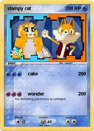 Pokemon stampy cat