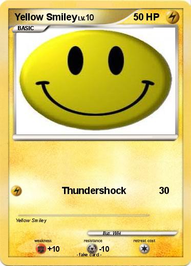 Pokemon Yellow Smiley