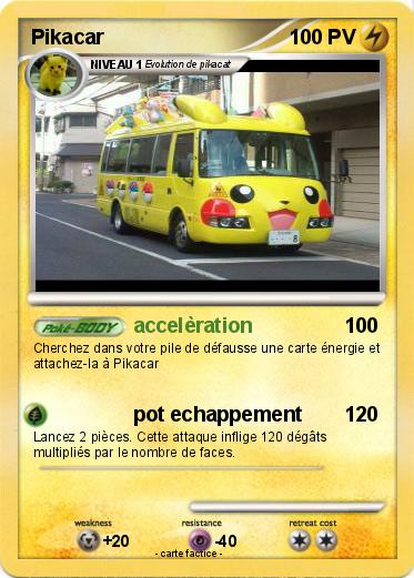 Pokemon Pikacar