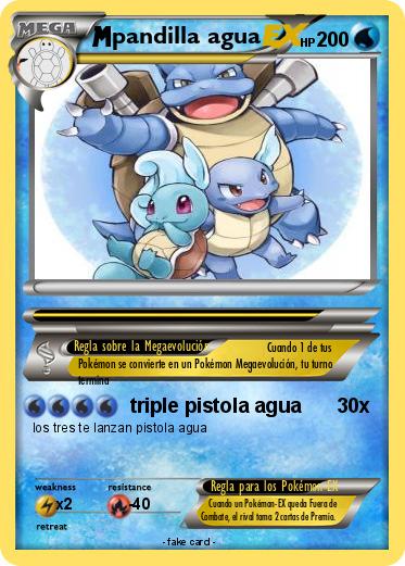 Pokemon pandilla agua