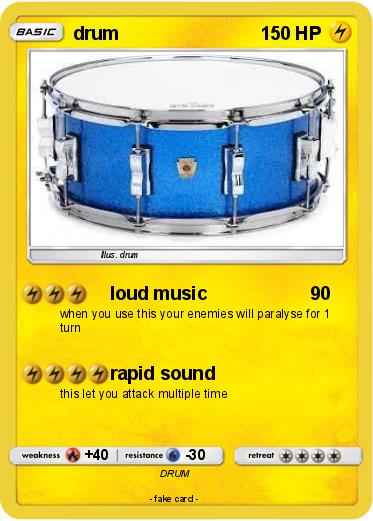 Pokemon drum