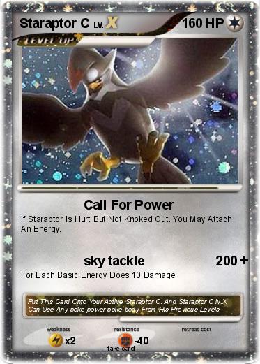 Pokemon Staraptor C