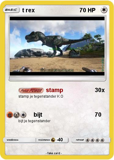 Pokemon t rex