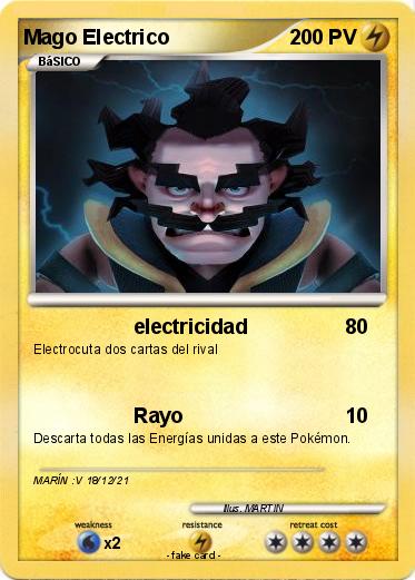 Pokemon Mago Electrico