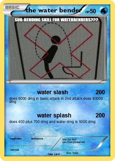 Pokemon the water bender