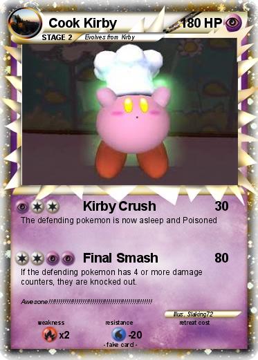 Pokemon Cook Kirby