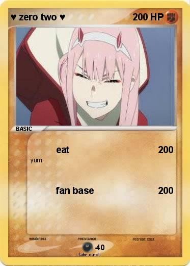Pokemon ♥ zero two ♥
