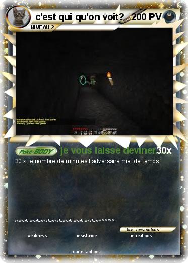 Pokemon c'est qui qu'on voit?