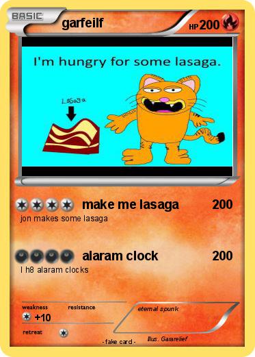 Pokemon garfeilf