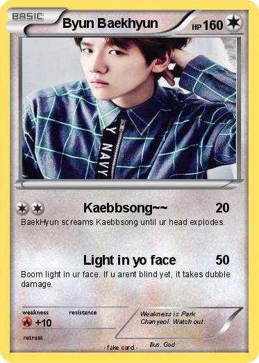 Pokemon Byun Baekhyun