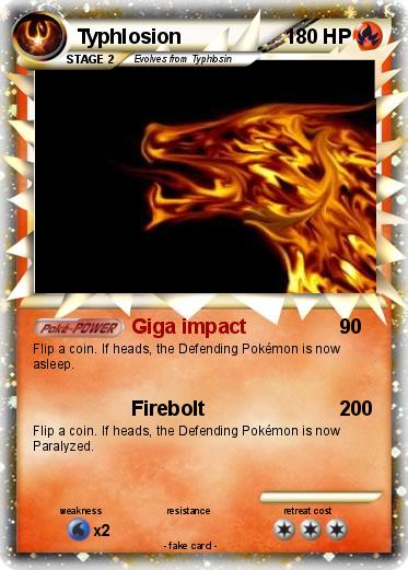 Pokemon Typhlosion