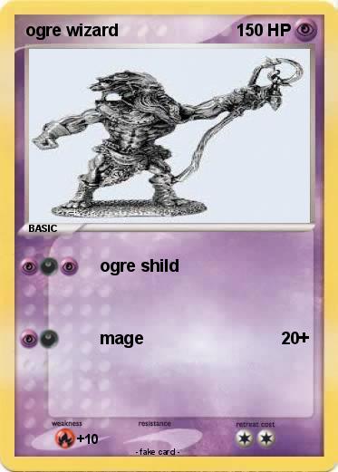Pokemon ogre wizard