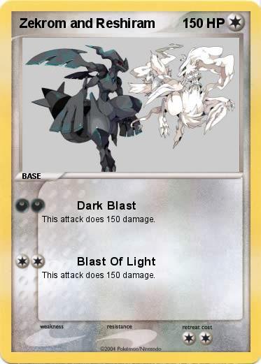 Pokemon Zekrom and Reshiram