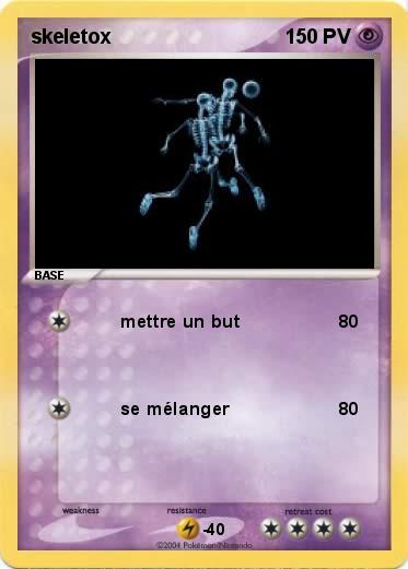 Pokemon skeletox