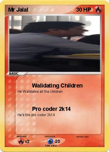 Pokemon Mr Jalal
