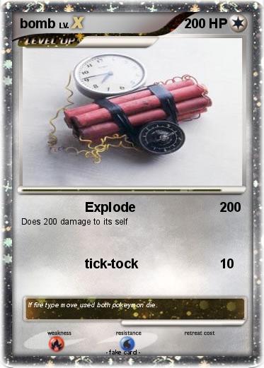 Pokemon bomb