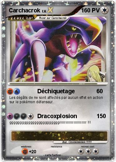 Pokemon Carchacrok