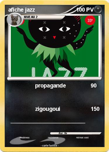 Pokemon afiche jazz