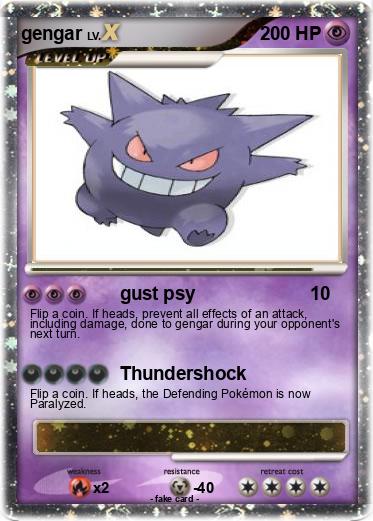 Pokemon gengar