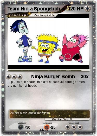 Pokemon Team Ninja Spongebob