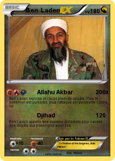 Pokemon Ben Laden