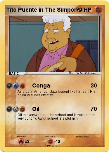 Pokemon Tito Puente in The Simpons