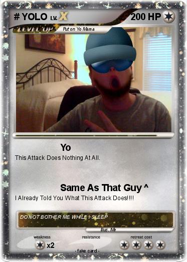 Pokemon # YOLO