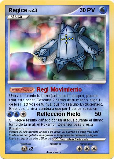 Pokemon Regice
