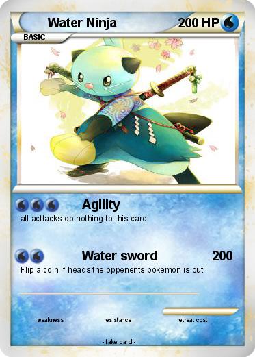 Pokemon Water Ninja