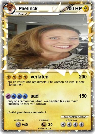 Pokemon . Paelinck