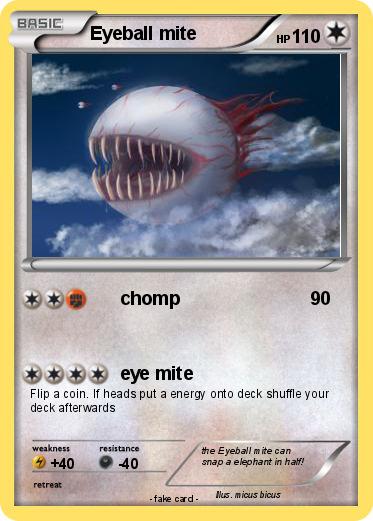 Pokemon Eyeball mite