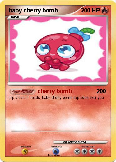 Pokemon baby cherry bomb