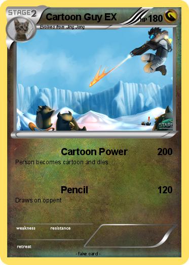 Pokemon Cartoon Guy EX