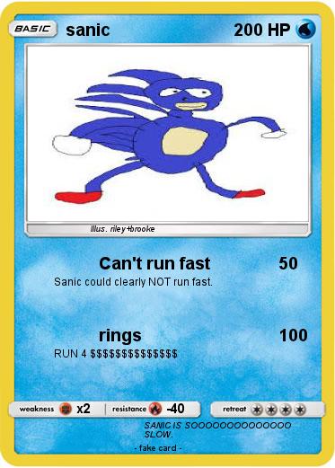 Pokemon sanic