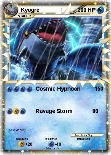 Pokemon Kyogre