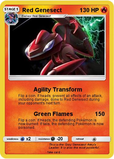 Pokemon Red Genesect