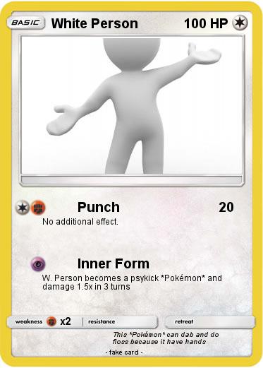 Pokemon White Person