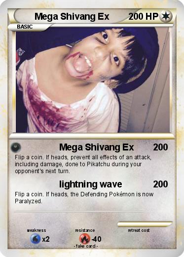 Pokemon Mega Shivang Ex