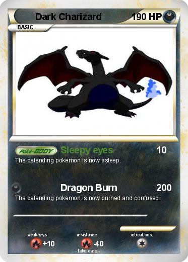 Pokemon Dark Charizard